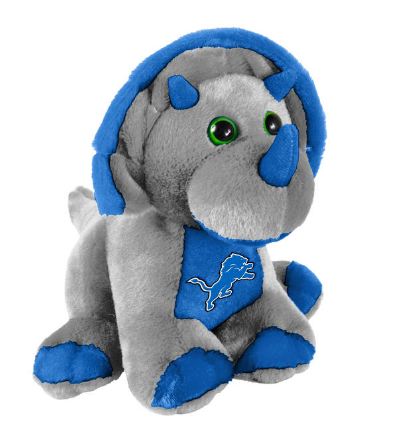 Detroit Lions 8" Triceratops - Click Image to Close