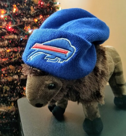 Buffalo Bills Mascot Pillow Pet New With Beanie