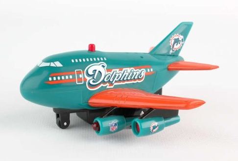 NFL Miami Dolphins Plane Die Cast - Click Image to Close
