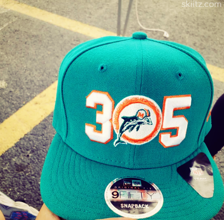 Miami Dolphins 305 Snapback