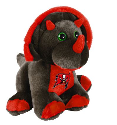 Tampa Bay Buccaneers 8" Triceratops - Click Image to Close