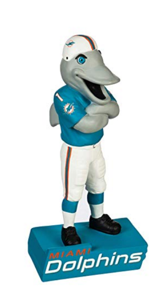Miami Dolphins Mascot TD Statue