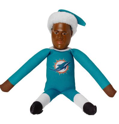 Ndamukong Suh Miami Dolphins Player Elf - Click Image to Close